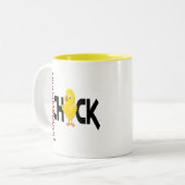 ペンシルバニアのひよこ1 ツートーンマグカップ (正面左)