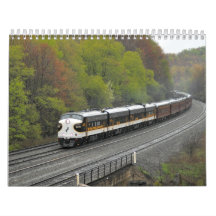ペンシルバニアのカレンダーの2013本の列車