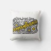 ペンシルバニアのドードルの花 クッション (正面)