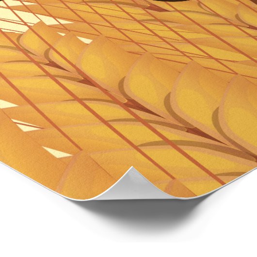 ペンシルバニアのヴィンテージ旅行ポスター ポスター (角)