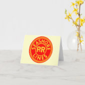 ペンシルバニアの読書海岸はロゴのメッセージカードを並べます カード (黄色い花)