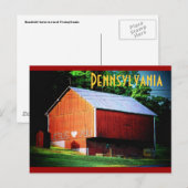 ペンシルバニアの郵便はがき ポストカード (正面/裏面)