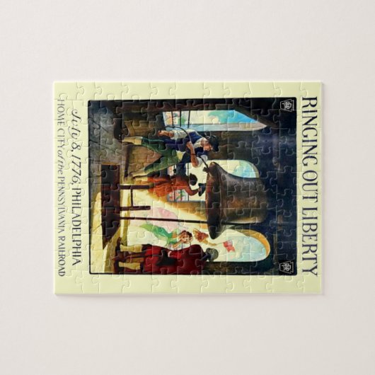 ペンシルバニアの鉄道のフィラデルヒィアの自由 ジグソーパズル (横)