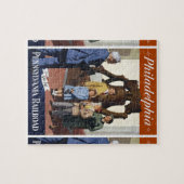 ペンシルバニアの鉄道の訪問フィラデルヒィア ジグソーパズル (横)