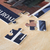 ペンシルバニアの鉄道の訪問フィラデルヒィア ジグソーパズル (側面)