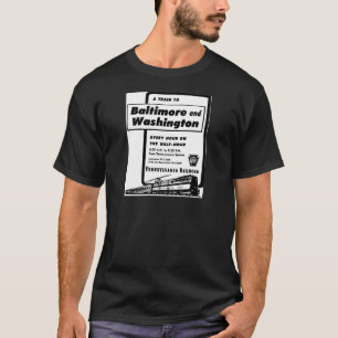 ペンシルバニアの鉄道は一時間毎に1948年を訓練します Tシャツ