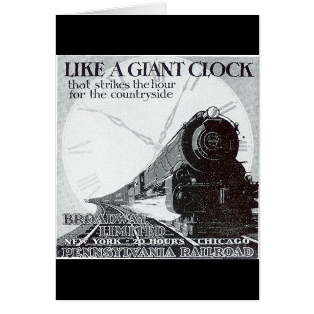 ペンシルバニアの鉄道ブロードウェイは1929年を限りました (正面)