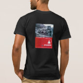 ペンシルバニアの鉄道蒸気タービンのTシャツ Tシャツ (裏面)
