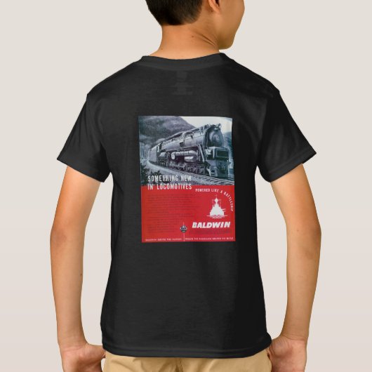 ペンシルバニアの鉄道蒸気タービンはワイシャツをからかいます Tシャツ (裏面)