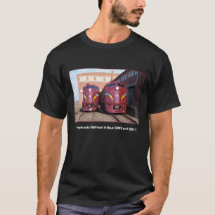 ペンシルバニアの鉄道E-8a、s (JTFS) 5809および5711 Tシャツ