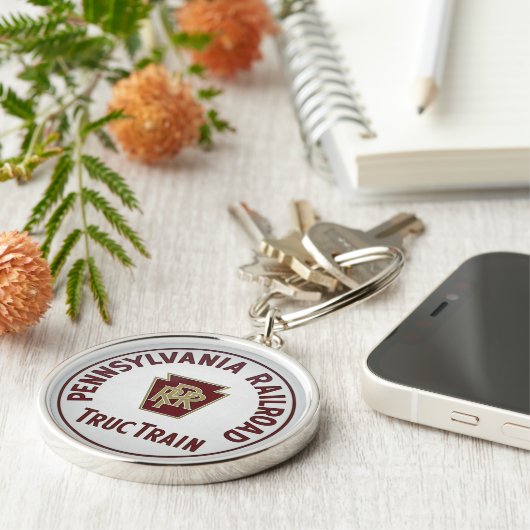 ペンシルバニアの鉄道TrucTrainサービス キーホルダー (側面)