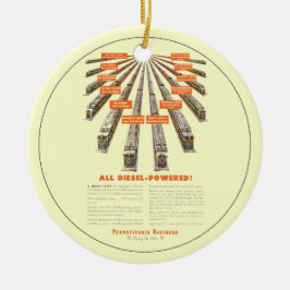 ペンシルバニアは東西の完全にディーゼルを今強行採決します セラミックオーナメント