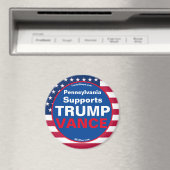 ペンシルバニアはTRUMP VANCE冷蔵庫をサポート マグネット (インサイチュ (食洗機))