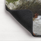 ペンシルバニアウォーターフォール大きい石マウスパッド マウスパッド (コーナー)