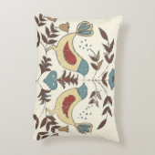 ペンシルバニアオランダアミッシュヘックスサインバードアメリカーナ アクセントクッション (裏面(縦))