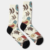 ペンシルバニアオランダアミッシュヘックスサインバードアメリカーナ ソックス (右)