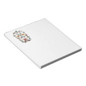 ペンシルバニアオランダアミッシュヘックスサインバードアメリカーナ ノートパッド (アングル)