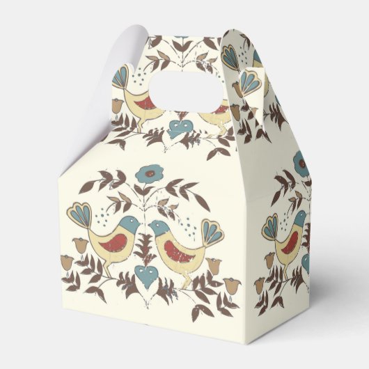 ペンシルバニアオランダアミッシュヘックスサインバードアメリカーナ フェイバーボックス (正面サイド)