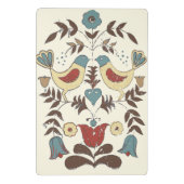 ペンシルバニアオランダアミッシュヘックスサインバードアメリカーナ ミニクリップボード (裏面)