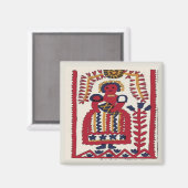 ペンシルバニアオランダフォークアートマドンナ マグネット (正面/裏面)