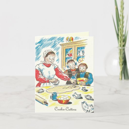 ペンシルバニアオランダモラヴィアCookieシュガーケーキ シーズンカード (正面)