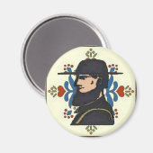 ペンシルバニアオランダ六角サインヘッド マグネット (正面/裏面)