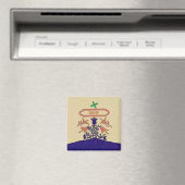 ペンシルバニアオランダ16進数の記号、名前の追加 マグネット (インサイチュ (食洗機))