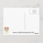 ペンシルバニアカスタム州鉄道の株式証書 ポストカード (裏面)