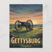 ペンシルバニアゲティスバーグ旅行 ポストカード (正面)