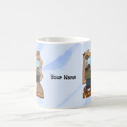 ペンシルバニアコーヒーマグ コーヒーマグカップ (中央)