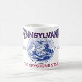 ペンシルバニアザキーストーン州 コーヒーマグカップ (中央)