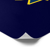 ペンシルバニアダイヤモンド ポスター (角)