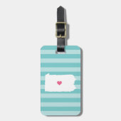 ペンシルバニアハート | ホーム州 ラゲッジタグ (正面縦)