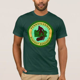 ペンシルバニアビッグフットの研究 Tシャツ