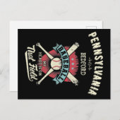 ペンシルバニアベッドフォード野球 ポストカード (正面/裏面)