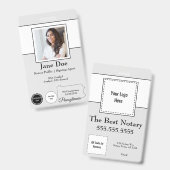 ペンシルバニア公証人バッジQRコードの州 バッジ (表裏)