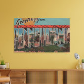 ペンシルバニア大文字シーン キャンバスプリント (インサイチュ (リビング))