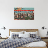 ペンシルバニア大文字シーン キャンバスプリント (インサイチュ (寝室))
