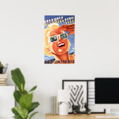 ペンシルバニア大西洋都市鉄道旧旅行 ポスター (ホームオフィス)