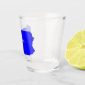 ペンシルバニア属州マップ ショットグラス (右)