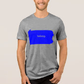 ペンシルバニア属州マップ トライブレンドＴシャツ (正面)
