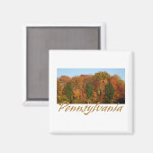 ペンシルバニア州からの挨拶 マグネット (正面/裏面)