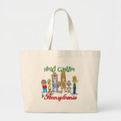 ペンシルバニア州で捕虜になる ラージトートバッグ (正面)