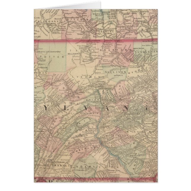 ペンシルバニア州とニュージャージー州 (正面)