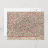 ペンシルバニア州とニュージャージー州2 ポストカード (正面/裏面)