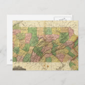 ペンシルバニア州とニュージャージー州2 ポストカード (正面/裏面)