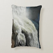 ペンシルバニア州のオハイオール滝 アクセントクッション (裏面(縦))