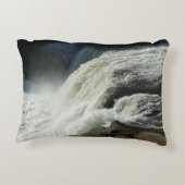 ペンシルバニア州のオハイオール滝 アクセントクッション (裏面)