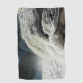 ペンシルバニア州のオハイオール滝 ゴルフタオル (正面)