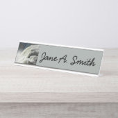 ペンシルバニア州のオハイオール滝 デスクネームプレート (正面)